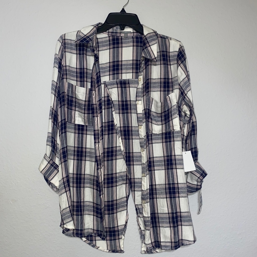 Blue and Pink Flannel